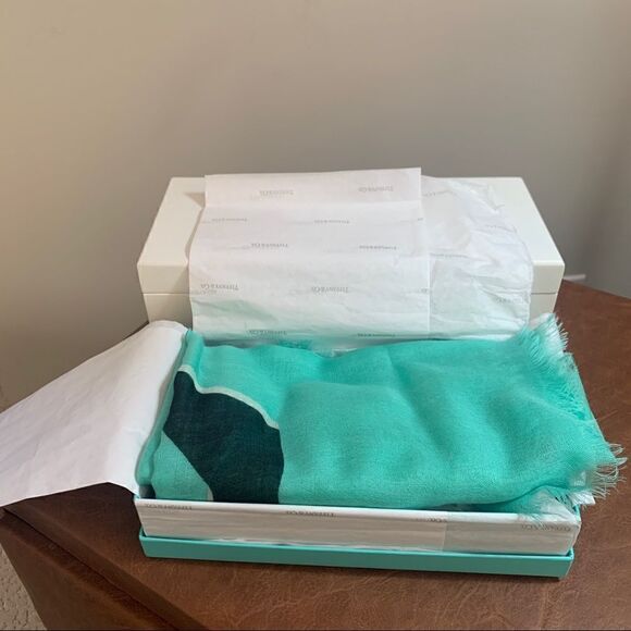 Tiffany & Co. Cashmere and Silk Scarf - New - Picture 10 of 12